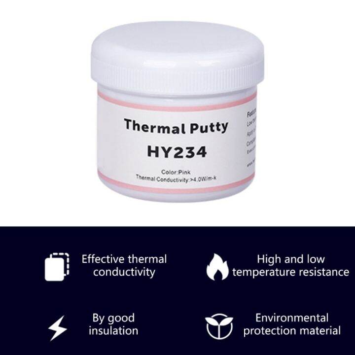 HY234 Pink Thermal Grease CPU Chipset Cooling Compound Silicone Paste
