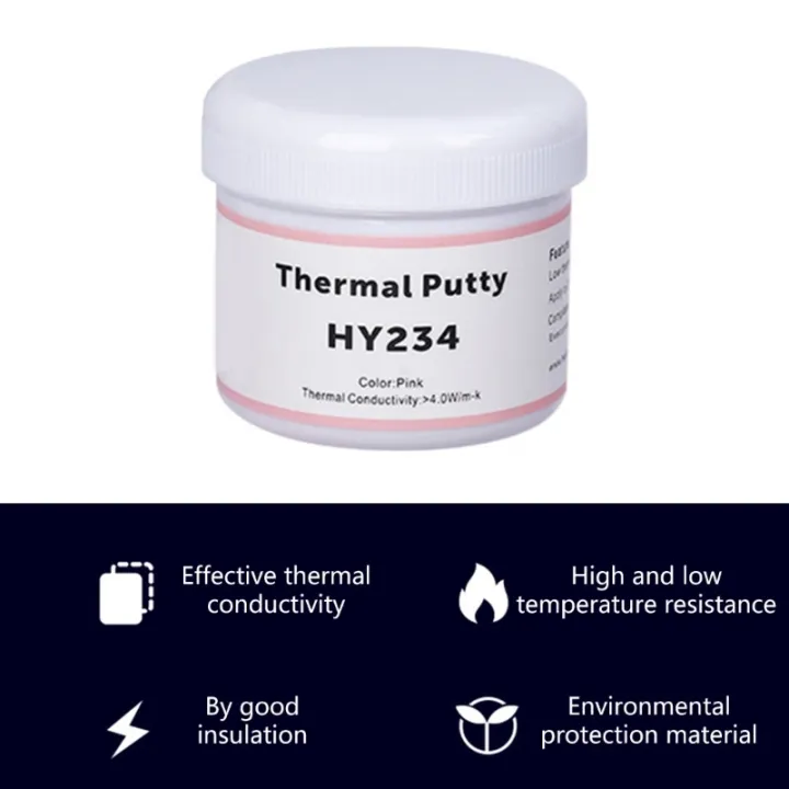 HY234 Pink Thermal Grease CPU Chipset Cooling Compound Silicone Paste