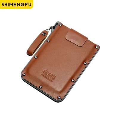 Genuine Leather Card Wallet Short Multi-card Card Holder Money Credit Card Cover Mini Purse for Women Maze Gift Card Holder Card Holders