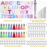 1 Set Crystal Epoxy Resin Molds Alphabet Letter Number Pendants Casting Silicone Mould DIY Crafts Keychain Jewelry Making Tools