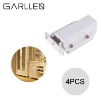 GARLLEN 4pcs Magnetic Strike Plate Closet Ball Catch Holder Door Catche Latch Hidden Door Stops for Wardrobe Cabinet Drawer Door Door Hardware Locks M