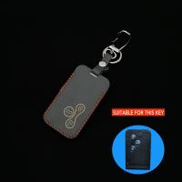 ✎ New Styles Leather Key Case For Renault Clio Logan Megane 2 3 Koleos Scenery Card Remote Control Cover Accessories Protect Shell