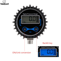 Studyset IN stock Digital Tire Pressure Gauge Car Truck Auto Motorcycle Tyre Air PSI Meter Pressure Monitor 0-230PSI 1/8 inch NPT O17