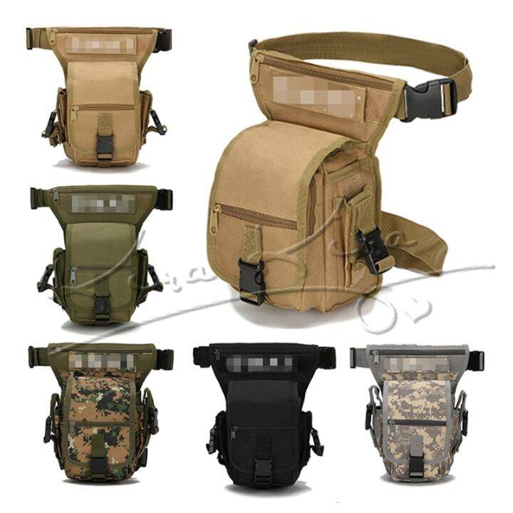 ☂ ☞ 【Cologo】Tactical Drop Leg Bag Men Motorcycle Military Hip Thigh
