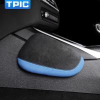 TPIC Alcantara Universal Leg Cushion Knee Pad Memory Foam Thigh Support Car Interior Pillow For Audi A3 A5 Q5 A6 TT Accessories