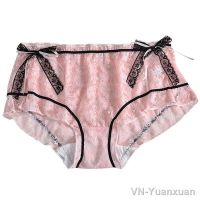 【hot】✆☞✗  size Japan style lace temptation Panties Briefs hollow transparent Female Underwear110KG