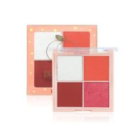 SIVANNA PEACH PRO BLUSH &amp; HIGHTLIGHT (HF6045) : ซิวานน่า พีช โปร บลัช และ ไฮไลท์ บรัชออน ปัดแก้ม x 1 ชิ้น abcmall