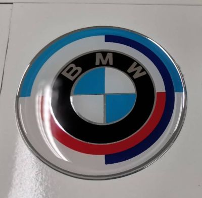 สติ๊กเกอร์ เทเรซิ่นนูน อย่างดี วงกลม โลโก้ BMW รุ่นใหม่ บีเอ็มดับบลิว logo ติดรถ ติดรถเด็ก แต่งรถ สวย กลม ใหม่ ติดดุมล้อ ติดหน้ารถ