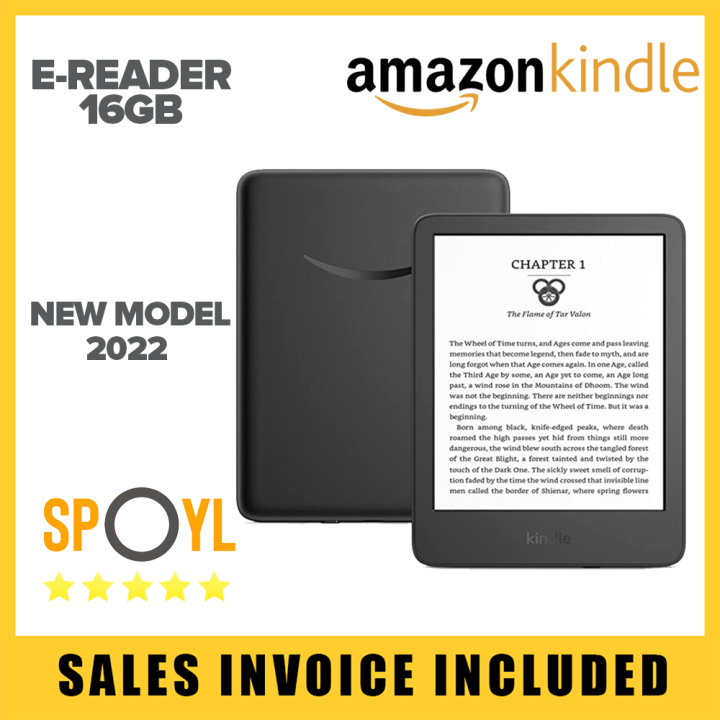 Amazon Kindle E Reader 2022 16gb Tablet with 6