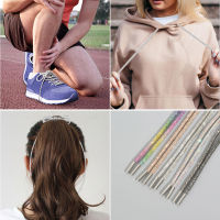 Sneakers Shoe Laces Rhinestone Drawstring Dress Belt Shoelaces Round Shoelaces Rainbow Shoelaces Diamond Shoelace