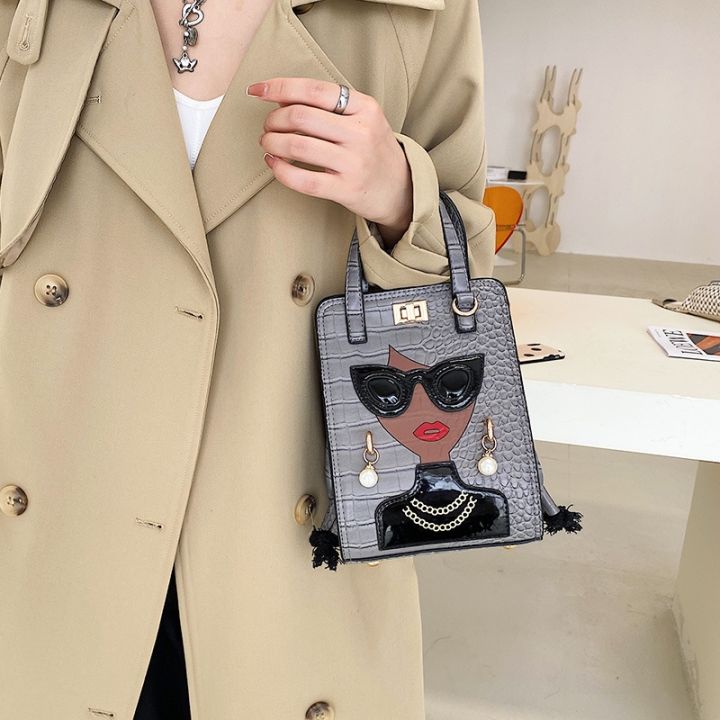 กระเป๋าผู้หญิง39-s-2021พิมพ์ลายแฟชั่นใหม่สำหรับผู้หญิงนักช้อปปาร์ตี้ด้วยมือกระเป๋าสะพายไหล่ผู้หญิง