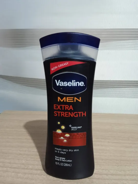 Vaseline Men Body And Face Lotion Extra Strength 10 Fl Oz Lazada Ph 9389