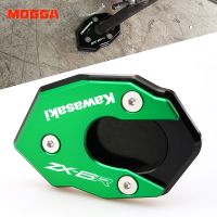 ZX6R Kickstand Enlarger For Kawasaki ZX-6R ZX 6R 2017 2018 2019 2020 CNC Motorcycle Side Stand Plate Extension Pad Accessories