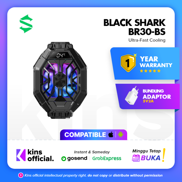 Black Shark FunCooler 2 Pro - Blackshark Fun Cooler Pro Cooling Fan ...