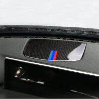 【cw】 Suitable for BMW New 3 Series F30 F34 Carbon Fiber Instrument Horn Decorative Panel Sticker Car Modification Fittings 【hot】