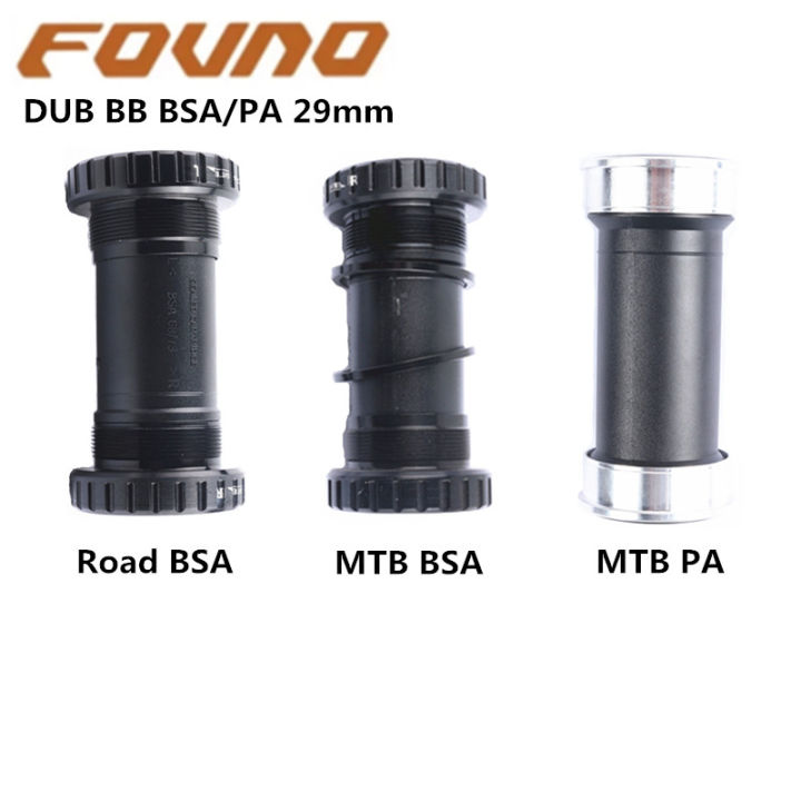 fovno-dub-29มม-ด้านล่าง-cket-bb-bsa-press-in-pa-shaft-ขนาดเส้นผ่าศูนย์กลาง29มม-สำหรับจักรยานเสือภูเขาจักรยานถนน-basikal-6873มม-bb