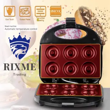 1pc Mini Waffle Maker, Double-sided Heating, Temperature Control