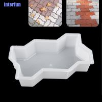 ❧✲✙ (Interfun) แม่พิมพ์ Diy สําหรับทําคอนกรีต สวนทางเดิน