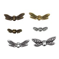 20pcs Butterfly Angel Wing Small Hole Spacers Beads Charms DIY Crafts Making Findings Handmade Tibetan Jewelry DIY accessories and others