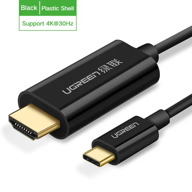 Huawei P20 Pro Usb C Hdmi Adapter Ugreen Usb C สาย Hdmi Type C ถึง Hdmi Thunderbolt 3สำหรับ Macbook