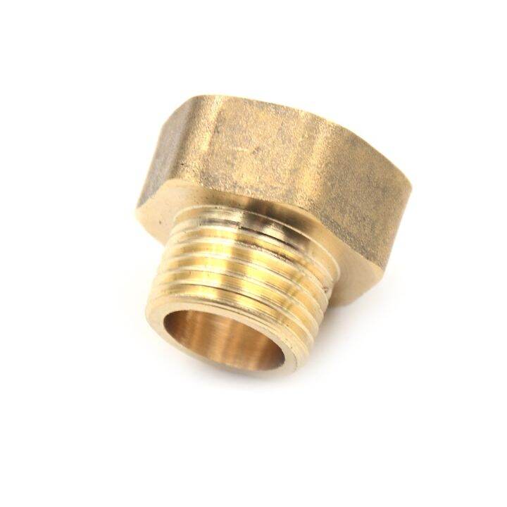1 Pcs Brass Water Pipe Pipe Fitting Hex Bushing Reducer Adapter 1/2