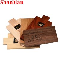 Card 64GB USB Flash Drive Free Logo Personalized 32GB Pen Drives Wedding Gift 16GB Memory Stick Personalized Wooden 8GB U Disk