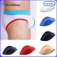 CHARMHOME 6 Colors แบบพกพา กางเกงขาสั้น ผู้ชาย ชุดชั้นใน ชุดว่ายน้ำ Enhancer Cup แผ่นนูน กระเป๋าฟองน้ำ