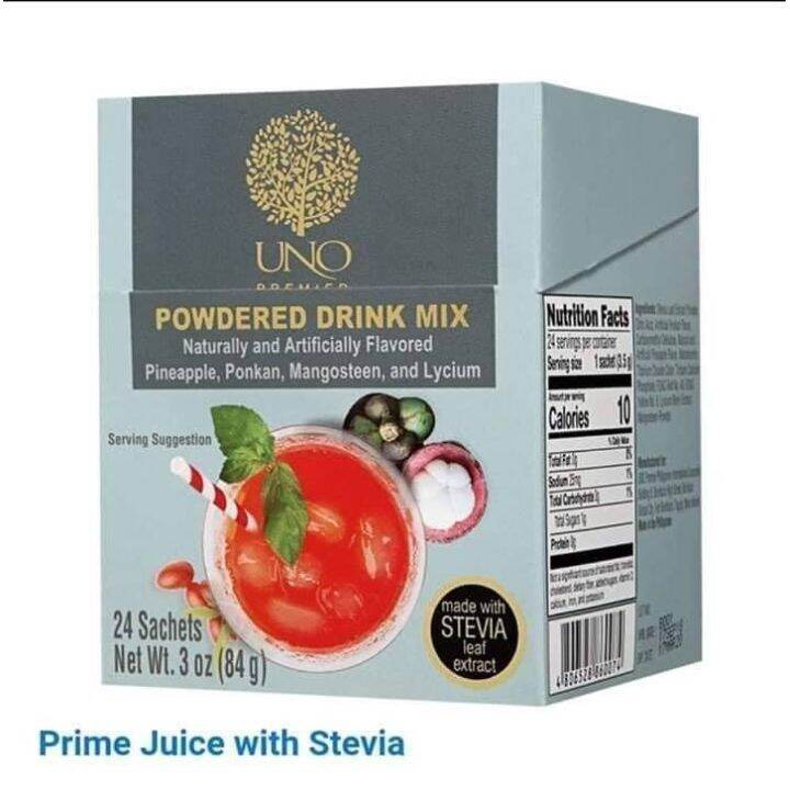 【original new】 ♘Prime Juice with Stevia / UNO PRIME JUICE / Healthy Drinks with pineapple ponkan