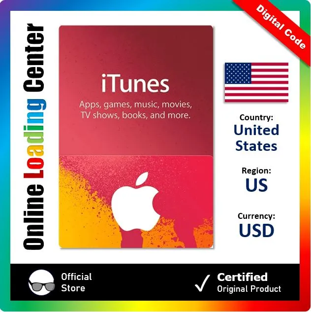 us itunes gift card code