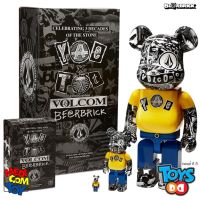 Bearbrick Volcom 400% &amp; 100%