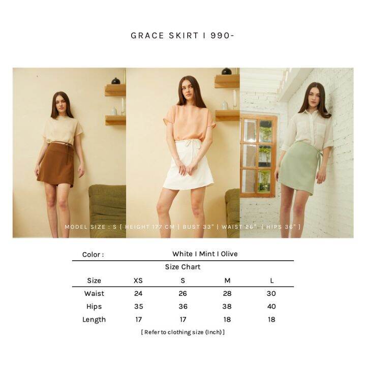 irin-grace-skirt-สินค้าพร้อมส่งค่ะ