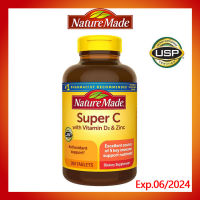 Nature Made Super C with Vitamin D3 and Zinc, 200 Tablets