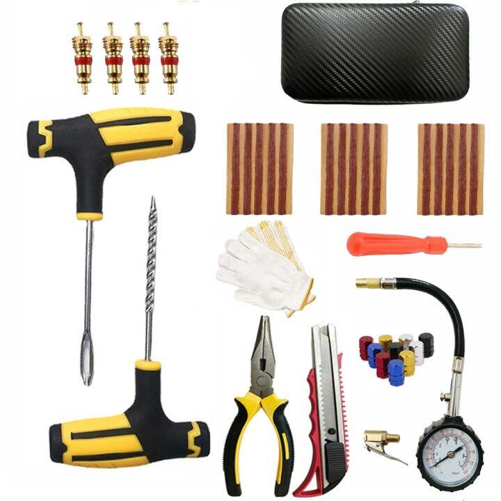 car-repair-emergency-tubeless-tire-storage-studding-set-stirring-glue-accessories