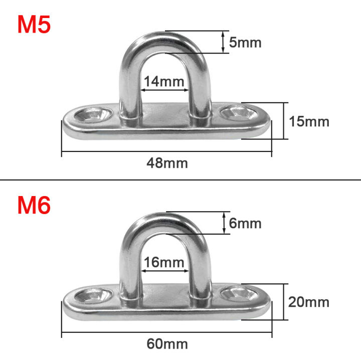 4-pek-316-plat-mata-keluli-tahan-karat-m5m6m8-oblong-pad-ห่วงเกี่ยวเรือ-cangkuk-cincin-logam-tahan-lama-perkakasan-cangkuk-siling