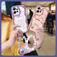 Soft Anti drop airbag Phone Case For Redmi Note12 4G dustproof three-dimensional flower Pendants youth interest trend