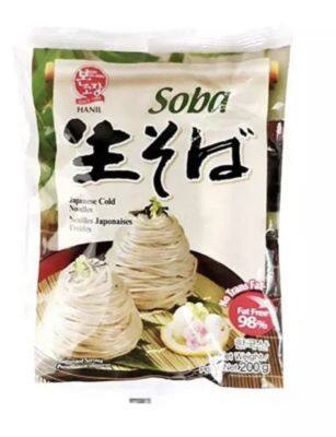 โซบะกึ่งสำเร็จรูปรสดั้งเดิม Hanil Soba Japanese cold noodles 200g original product made in korea