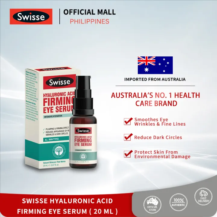 Swisse Hyaluronic Acid Firming Eye Serum 20 ML Lazada PH