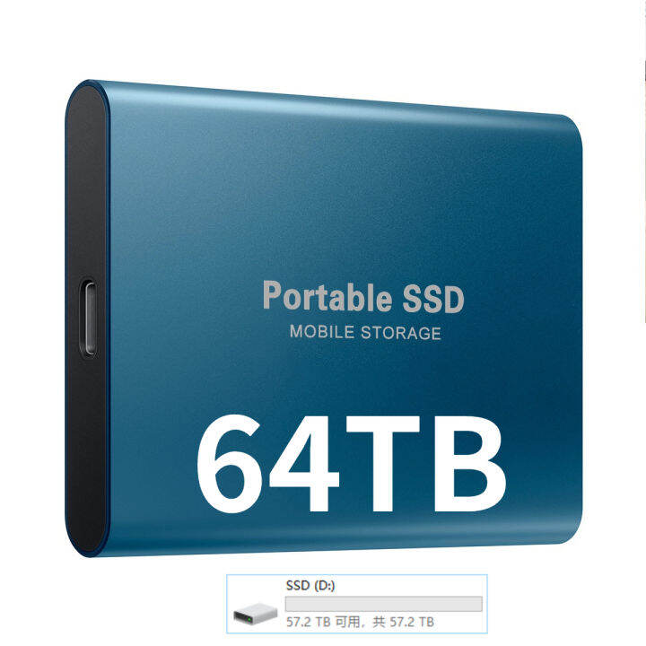 Original Portable External Hard Drive Disks 16TB 4TB SSD Solid State ...