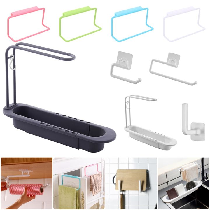 cw-bar-sink-shelf-sponge-drainer-storage-rack-drying-basket-adhesive-paper-holder