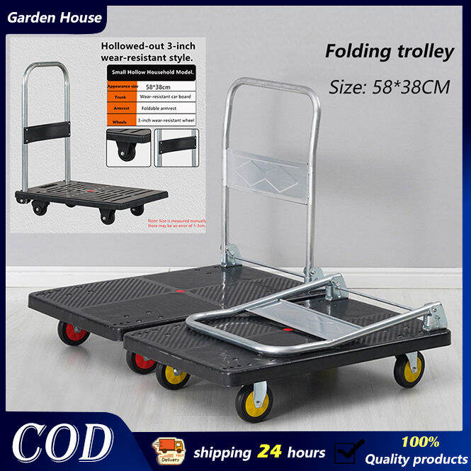 Foldable Platform Truck Cart Push Cart Dolly Moving Platform Hand Truck