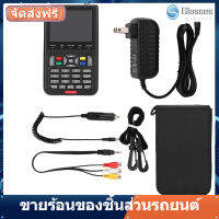 【เมาส์ไร้สาย】เครื่องค้นหาสัญญาณดาวเทียมดิจิตอล v8 HD Satellite Signal Finder 1080P DVB-S ความแรงของสัญญาณเครื่องตรวจจับสีดำ