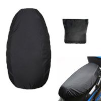 Universal Motorcycle Rain Seat Cover Raincoat Flexible Waterproof Saddle Cover Black 210D Oxford Cloth Motorcyle Accessories Covers