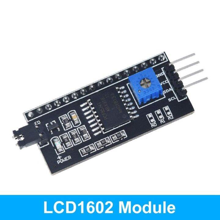 2023-new-baoqingli0370336-หน้าจอสีเขียวโมดูล-lcd-สีฟ้า-iic-i2c-1602สำหรับ-arduino-1602-lcd-lcd1602-mega2560-r3