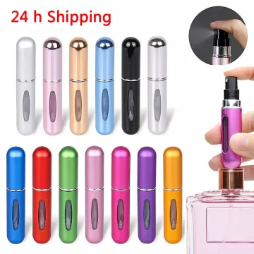 Perfume Refill Bottle Portable Mini Refillable Spray Jar Scent Pump Case  Empty Cosmetic Containers Atomizer For Travel 5ml