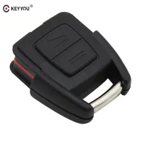 Keyyou 2ปุ่มอะไหล่รถรีโมทปลอกใส่กุญแจรถ Fob ว่างเปล่าสำหรับ Vauxhall Opel Astra Zafira โอเมก้าเวคตร้าไม่มีชิป