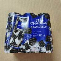 !!รอบสุดท้าย!!  Condominium Grass Jelly Chaba 230 ml x 6 cans น้ำเฉาก๋วย grass jelly ชบา 230 มล x 6 กระป๋องJR6.4423✨โปรโมชั่นสุดคุ้ม✨