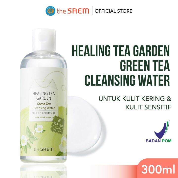 [The Saem Official] Healing Tea Garden Green Tea Cleansing Water 300ml