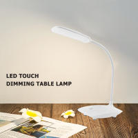 Foldable Dimmable Touch Desk Lamp DC 5V USB Powered Table Light 6500K LED Night Lamp Eye Protection Study Reading Light