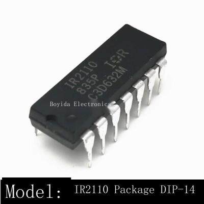 10Pcs IR2110 IR2110PBF MOSFET Driver และ Low Side Driver DIP14ปลั๊กตรง Import