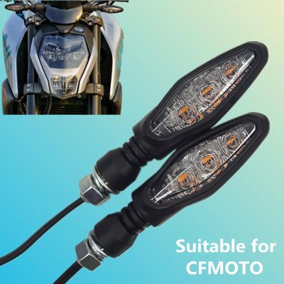 เหมาะสำหรับรถจักรยานยนต์ CFMOTO NK /Sr/gt 250 400 650ไฟเลี้ยว LED ไฟบอกทิศทางชิ้นส่วนอะไหล่แท้